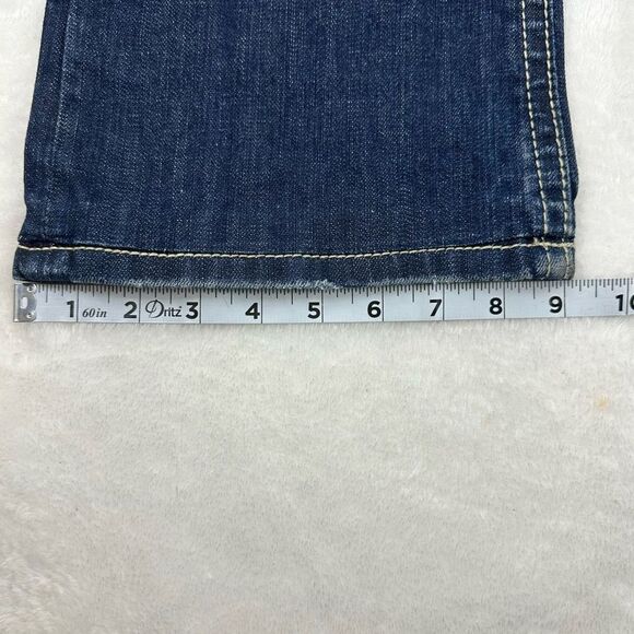 Mek Denim Women's Size 28x34 New York Bootcut Jeans Studded Flap Pockets - Picture 13 of 13